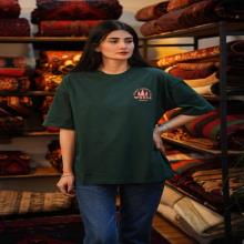 تیشرت WOOD سبز یشمی