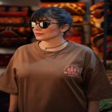 تیشرت WOOD قهوه ای