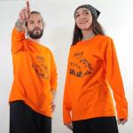 تیشرت آستین بلند MOUNTAIN نارنجی