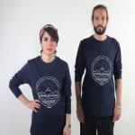 تیشرت آستین بلند COMPASS سرمه ای
