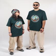 تیشرت happy camper سبز یشمی
