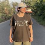 تیشرت hope زنانه یشمی